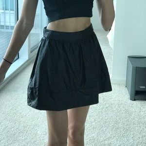 Vegan Leather Skirt